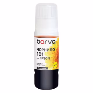 Чернила Barva Epson 101 70 мл, Yellow, OneKey, water-soluble (E101-601e)