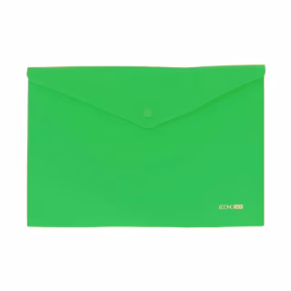 Папка - конверт Economix А4 180 мкм, непрозора, фактура "помаранч", зелена (E31305-54)