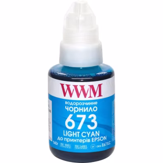 Чернила WWM Epson L800 140г Light Cyan (E673LC)