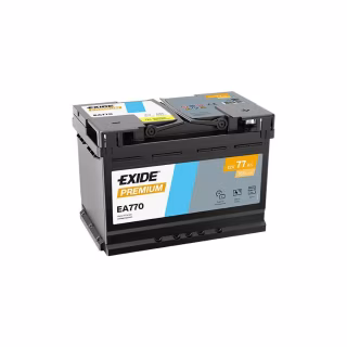 Акумулятор автомобільний EXIDE PREMIUM 77A (EA770)