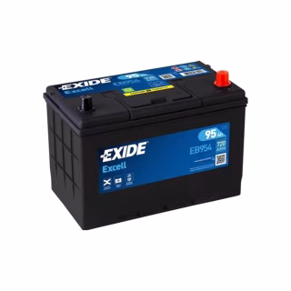 Аккумулятор автомобильный EXIDE EXCELL 95Ah ASIA Ев (-/+) (760EN) (EB954)