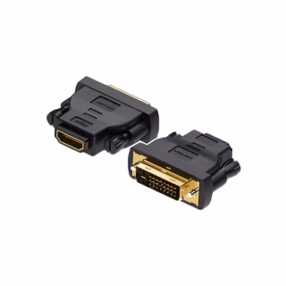 Переходник DVI(24+1) Male to HDMI Female black Vention (ECDB0)