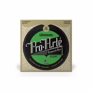 Струни для гітари D'Addario Pro-Arte Composite Flamenco Clear Nylon (EJ25C)