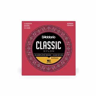 Струны для гитары D'Addario Student Classics Normal Tension 3/4 (EJ27N 3/4)