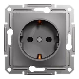 Розетка Schneider Electric ASFORA  антрацит (EPH2900171)