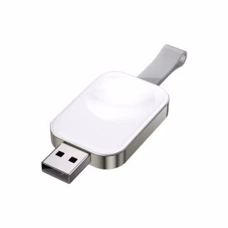 Зарядное устройство Essager Wireless charger for smart watch USB white (EWXA-YB02-Z)