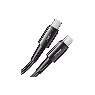 Дата кабель USB-C to USB-C 1.0m 240W Essager (EXCTT3-CG0G-P)