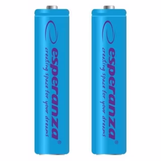Аккумулятор Esperanza AAA 1000mAh Ni-MH * 2 blue (EZA101B)