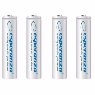 Аккумулятор Esperanza AAA 1000mAh Ni-MH * 4 white (EZA102W)