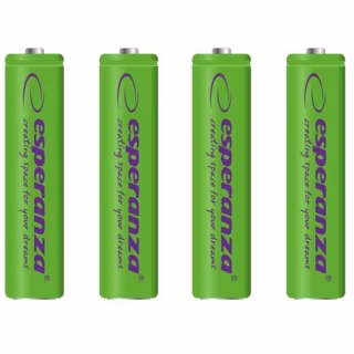 Аккумулятор Esperanza AA 2000mAh Ni-MH * 4 green (EZA104G)