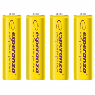 Аккумулятор Esperanza AA 2000mAh Ni-MH * 4 yellow (EZA104Y)