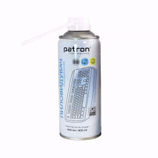 Стиснене повітря для чистки spray duster 400ml Patron (F3-020)