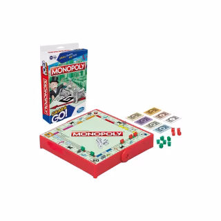 Настільна гра Hasbro дорожня Монополія (F8256)