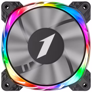 Кулер до корпусу 1stPlayer FS7 Black (FS7-BK-1IN1)