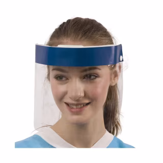 Захисна маска для обличчя Dochem Екран пластиковий 1 шт. (FY0008N)