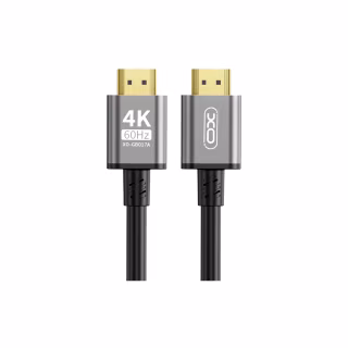 Кабель мультимедійний HDMI M to HDMI M 3.0m V2.0 black XO (GB017A-HDMI.tranish)