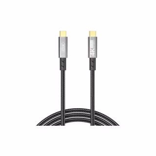Дата кабель USB-C to USB-C 1.0m 100W PD black XO (GB020-CC.tranish)