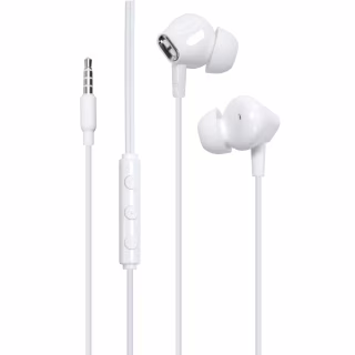 Наушники Vention Echo Lite 3.5mm In-Ear Wired White (GBAWAV)