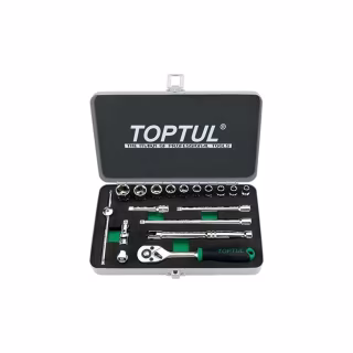 Набір інструментів Toptul дюймових 1/4" 18од. 3/16"-9/16" (GCAD1811)
