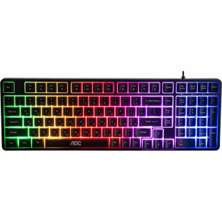 Клавиатура AOC GK116B LED USB UA Black (GK116B/97)