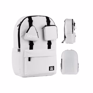 Рюкзак шкільний GoPack Education Teens 178 сірий (GO25-178L-2)