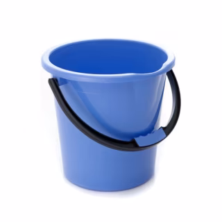 Відро господарське Горизонт Комфорт Блакитне 10 л (гор-02040/блакитний)