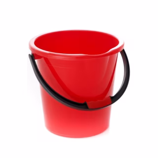 Відро господарське Горизонт Комфорт Червоне 10 л (гор-02040/червоний)