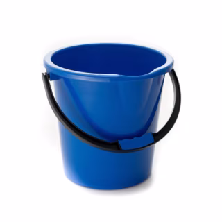 Ведро хозяйственное Горизонт Комфорт Синее 10 л (гор-02040/синій)
