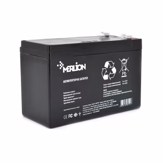 Батарея до ДБЖ Merlion GP1290F2B 12V-9Ah (GP1290F2B)