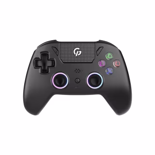 Геймпад GamePro GPS13B BT 5.3/USB/PC/iOS/Android/PS3/PS4 RGB Black (GPS13B)