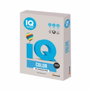 Бумага Mondi IQ color А4 trend, 160g 250sh Gray (GR21/A4/160/IQ)