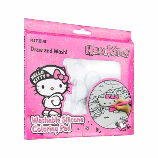 Подкладка настольная Kite силиконовая раскраска Hello Kitty, 30х40см (HK22-424)