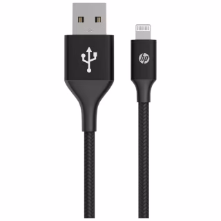 Дата кабель USB 2.0 AM to Lightning 1.0m 2.4A MFI HP (HP_DHC-MF100-1m)