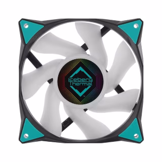 Кулер до корпусу Iceberg Group IceGALE ARGB - 120mm Black (ICEGALE12A-E0A)