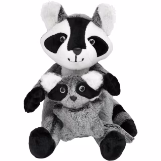 Мягкая игрушка Tigres Енот с детенышем (ІГ-0144)