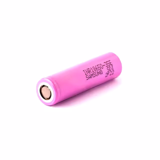 Аккумулятор 18650 3350mAh, 8A, 4.2/3.6/2.5V, pink Samsung (INR18650-35E)