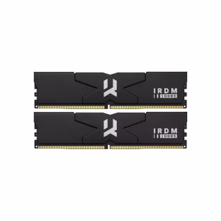Модуль пам'яті для комп'ютера DDR5 32GB (2x16GB) 6000 MHz IRDM Black Goodram (IR-6000D564L36S/32GDC)