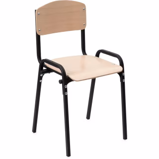 Школьный стул Sector ISO розбірний чорний (ISO -М Black)