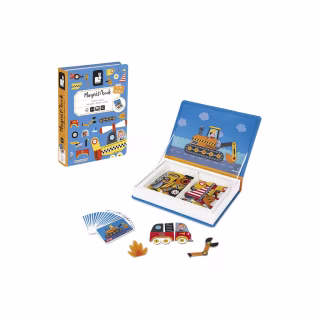 Розвиваюча іграшка Janod Магнітна книга Транспорт (J02715)