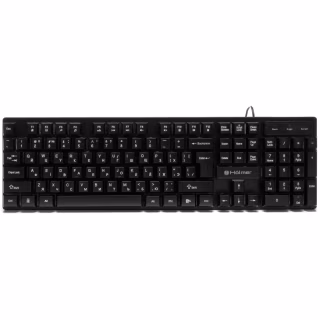Клавиатура Hölmer K-01GS RGB Backlight USB UA Black (K-01GS)