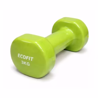 Гантель Ecofit MD2025 з вініловим покриттям 3 кг (K00026986)