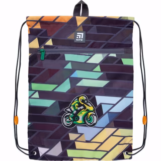 Сумка для обуви Kite Education Motorbike с карманом (K21-601M-8)