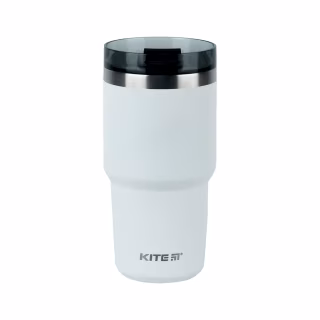 Термокружка Kite 600 мл біла (K24-1206-1)