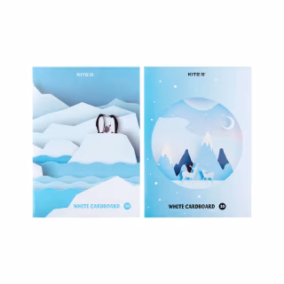 Білий картон Kite A4 10 аркушів (K24-1254)