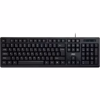 Клавіатура AOC KB100B USB UA Black (KB100B/97)