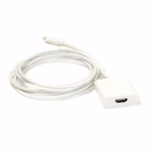 Кабель мультимедійний USB Type-C to HDMI F 1.8m PowerPlant (KD00AS1271)