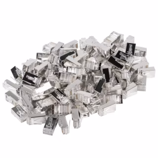 Конектор RJ45 cat.5e STP 8P8C 100шт/пак Kingda (KDPG8015/100)