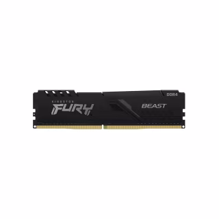 Модуль пам'яті для комп'ютера DDR4 8GB 3200 MHz Beast Black Kingston Fury (ex.HyperX) (KF432C16BB/8WP)