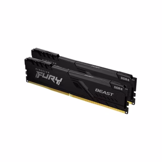 Модуль памяти для компьютера DDR4 16GB (2x8GB) 3200 MHz Black Kingston Fury (ex.HyperX) (KF432C16BBK2/16WP)