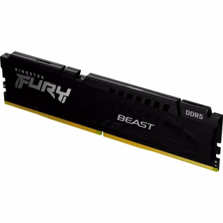 Модуль пам'яті для комп'ютера DDR5 32GB 6000 MHz Beast EXPO Black Kingston Fury (ex.HyperX) (KF560C36BBE2-32)